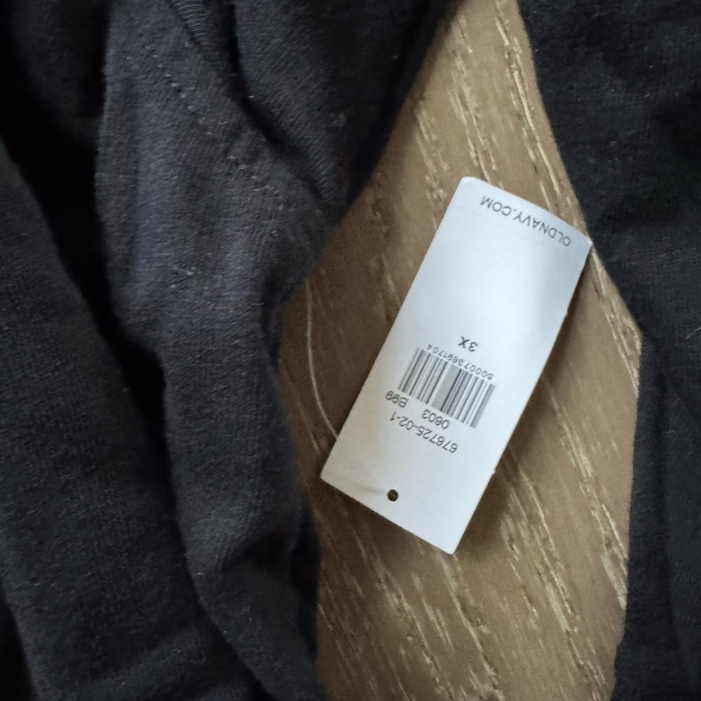 Old Navy Black Hooded sweatshirt Dress - Picture 2 of 4